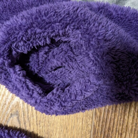 Teletubbies Tinky Winky Onsie Pajamas Cosplay Halloween Costume - Picture 9 of 10